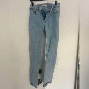 ‘90s Straight Ultra High Rise Abercrombie Jeans